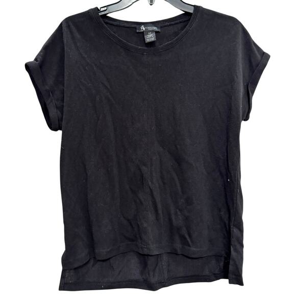 Alison Sheri Fitted Black Tee - Size S - New - Picture 1 of 3